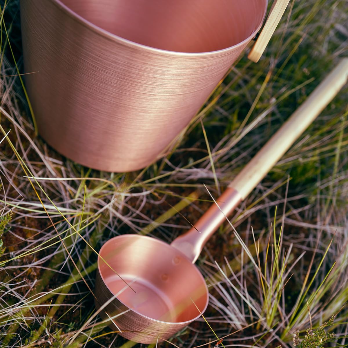 Rento Sauna Ladle Aluminium Copper - Image 2