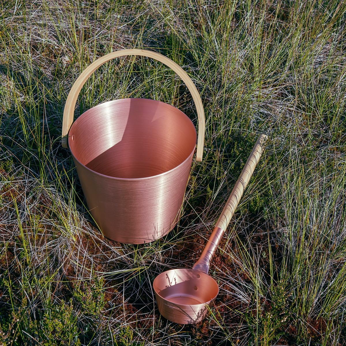 Rento Sauna Ladle Aluminium Copper - Image 3